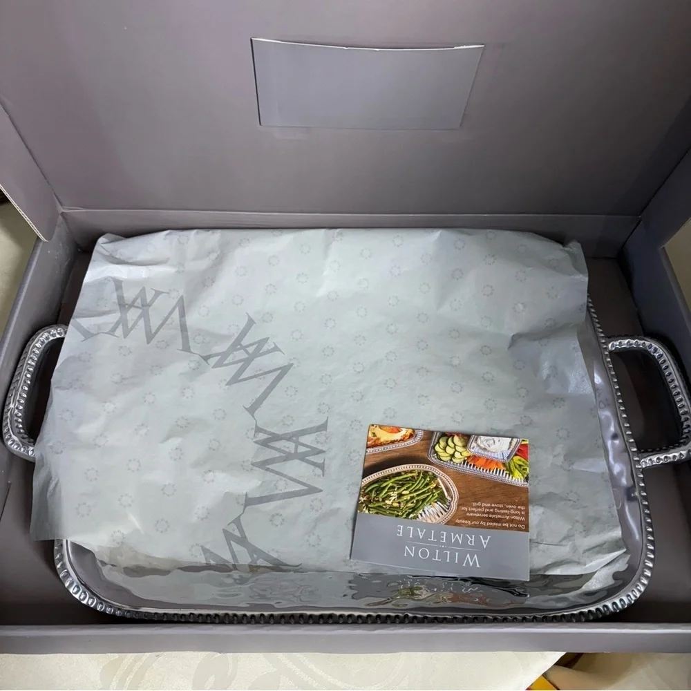 Wilton Armetale Silver serving  Set - Picture 5 of 8